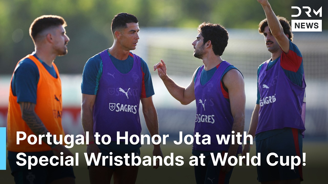 Ronaldo & Portugal Pays Emotional Tribute to Diogo Jota Before World ...