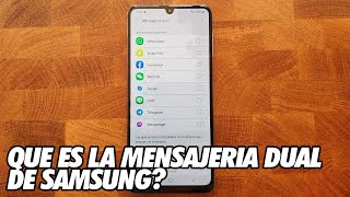 Que es la Mensajeria Dual de Samsung? Como Clonar Aplicaciones. Whatsapp, Facebook, Snapchat, Line screenshot 5