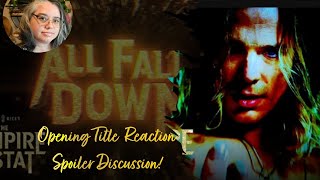 All Fall Down THE VAMPIRE LESTAT | Official Opening Title | Reaction