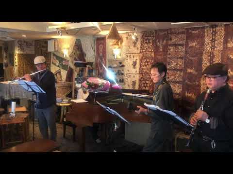 カヴァレリアルスティカーナ　より　間奏曲　Cavalleria Rusticana Intermezzo パピー　フルート　クラリネット  ピアノ　ベース