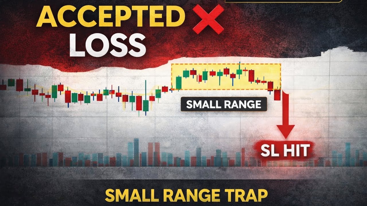  Sellers Built Up in Small Range  |  Accepted the Small Loss ✔️   ( 23 Jan )