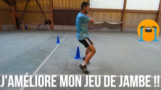 J'améliore mon jeu de jambe grâce à vous.. et Djokovic !