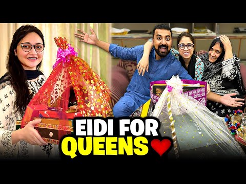 Eman ki pehli or Ghazal ki dosri Eidi dy aye🙏🏻Eidi Unboxing..😁