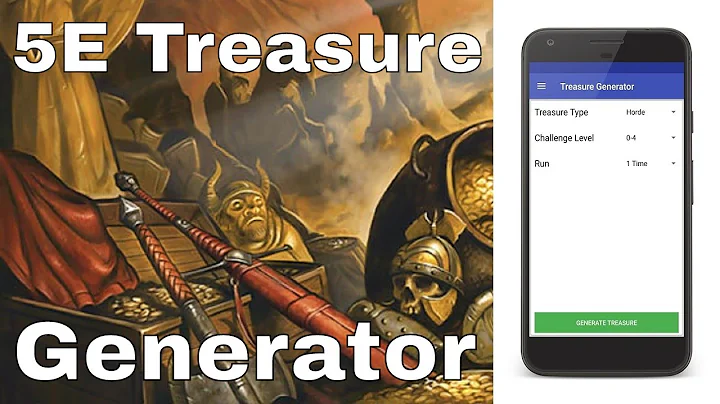 Discover the Ultimate Treasure in D&D: 5E Generator App