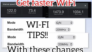 Change these hidden features on any router for faster Wi-Fi speeds up to 1400 MBPS insane speed!!