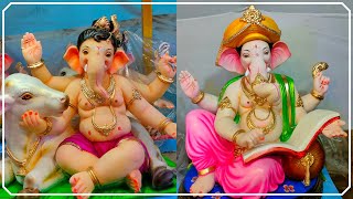 2021 Simple And Most Beautiful Ganesh Idol in Lalbaug Mumbai | GaneshUtsav 2021 | Mumbai Cha Ganpati