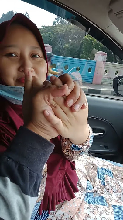 story wa setir mobil asiik bareng cewek cantik