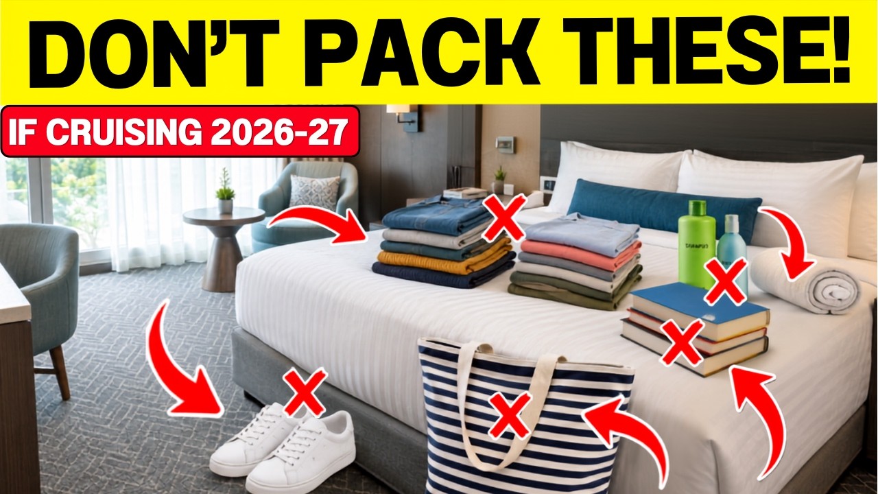 DON'T Pack These 17 Items on Your 2026 Cruise (Experienced Cruisers Never Do)!
