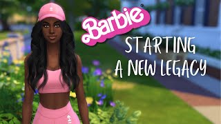 Barbie Legacy Challenge Sims 4 CAS - Housewife - New LP Gen 1