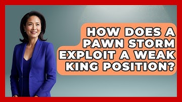 How Does A Pawn Storm Exploit A Weak King Position? - The Chess Codex