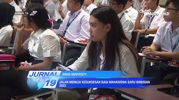 [Liputan] Jalan Menuju Kesuksesan bagi Mahasiswa Baru Binusian 2022
