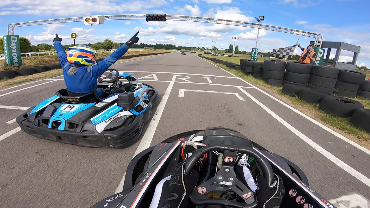 EPIC KARTING BATTLE Daytona Sandown Park YouTube