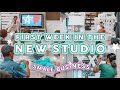 STUDIO VLOG #26 → SETTLING IN • Hand-Painted Door Mural • Training New Team Members •  Packaging ✨