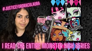 I read the entire MONSTER HIGH series | Booktube