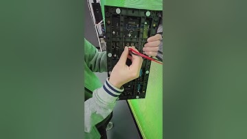 Repair the LED module that does not display.#leddisplay #ledwall #ledscreen #eagerled #ledmodule