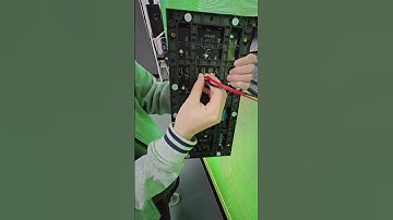 Repair the LED module that does not display.#leddisplay #ledwall #ledscreen #eagerled #ledmodule
