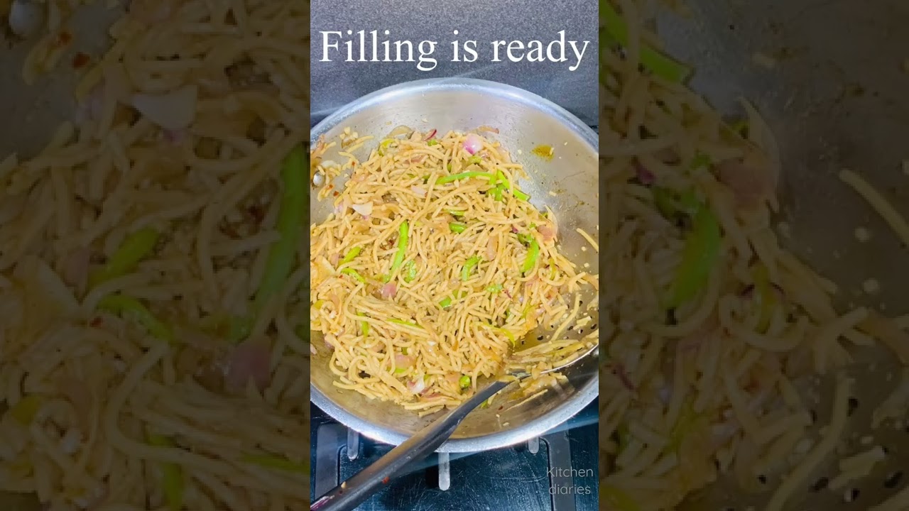 Egg noodles Wrap🌯