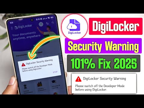 DigiLocker Security Warning Problem | DigiLocker Security Warning Kaise Hataye | DigiLocker Security