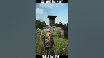 Staying friendly while raiding - #shorts #scumgame #scumpvp #scumraid #gamepires #scum