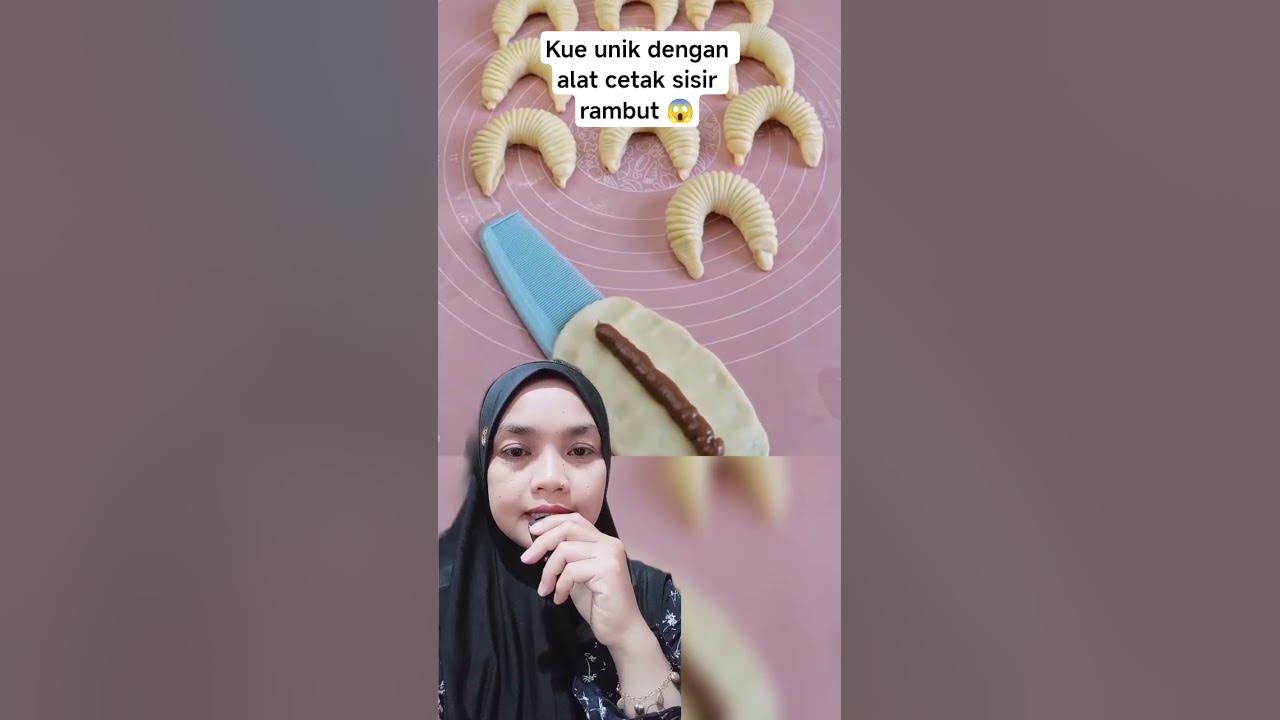 proses bentuk kue tradisional dengan alat bantu sisir 👍 #shorts #fyp #reaction #viral