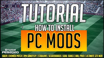 PES 2020 TUTORIAL | Hoe PC MODS te installeren - BEGINNERSGIDS - EENVOUDIGE STAPPEN!