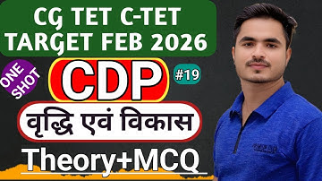 CG-TET C-TET PREPARATION 2026 CDP GROWTH ANS DEVELOPMENT #.1 BY ANSARI SIR