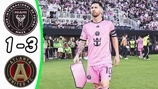 Inter Miami  Atlanta 1:3  All Goals & Highlights  Messi Super Goal