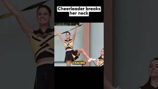 Cheerleader Breaks Her Neck #Shorts