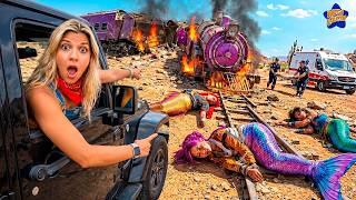 TODAS AS GUERREIRAS DO KPOP SEREIAS DESAPARECERAM DO TREM - AS HUNTRIX ESTÃO EM PERIGO