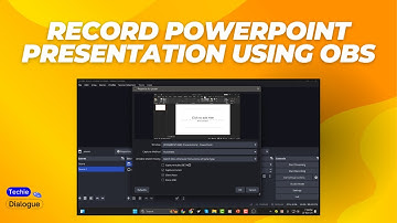 How to Record a PowerPoint Presentation Using OBS