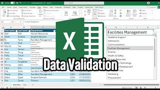 Excel Data Validation