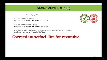 Area Control List ACL in Linux