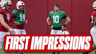 HuskerOnline's Steve Sipple shares his impressions of Huskers at first spring viewing period I GBR