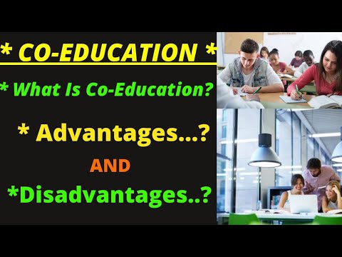 Video: Waarom wordt het co-educatie genoemd?