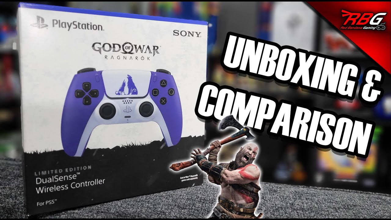 GOD OF WAR RAGNAROK CONTROLE DUALSENSE PLAYSTATION 5 (PS5) 