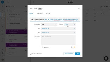 TimeHero | Adding tasks