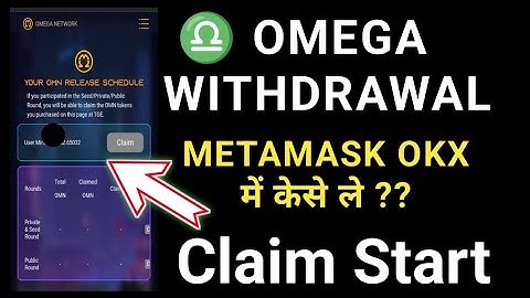 How To Claim #Omega [ #OMN ] Token With #OKX & #MetaMask ? Claim Start ?