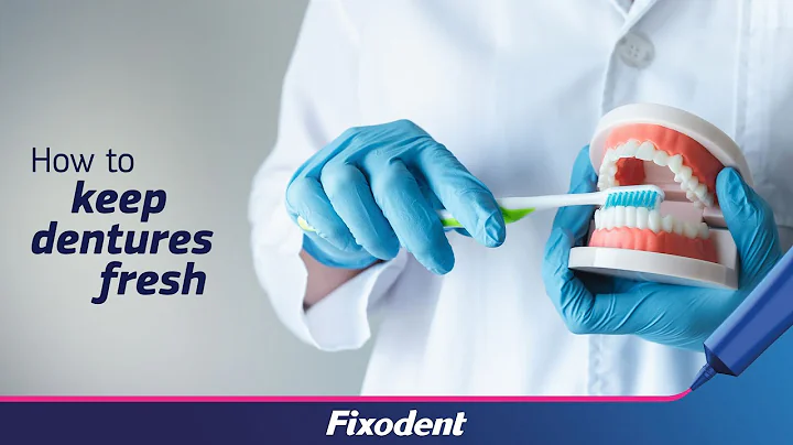 How to clean your dentures | Fixodent