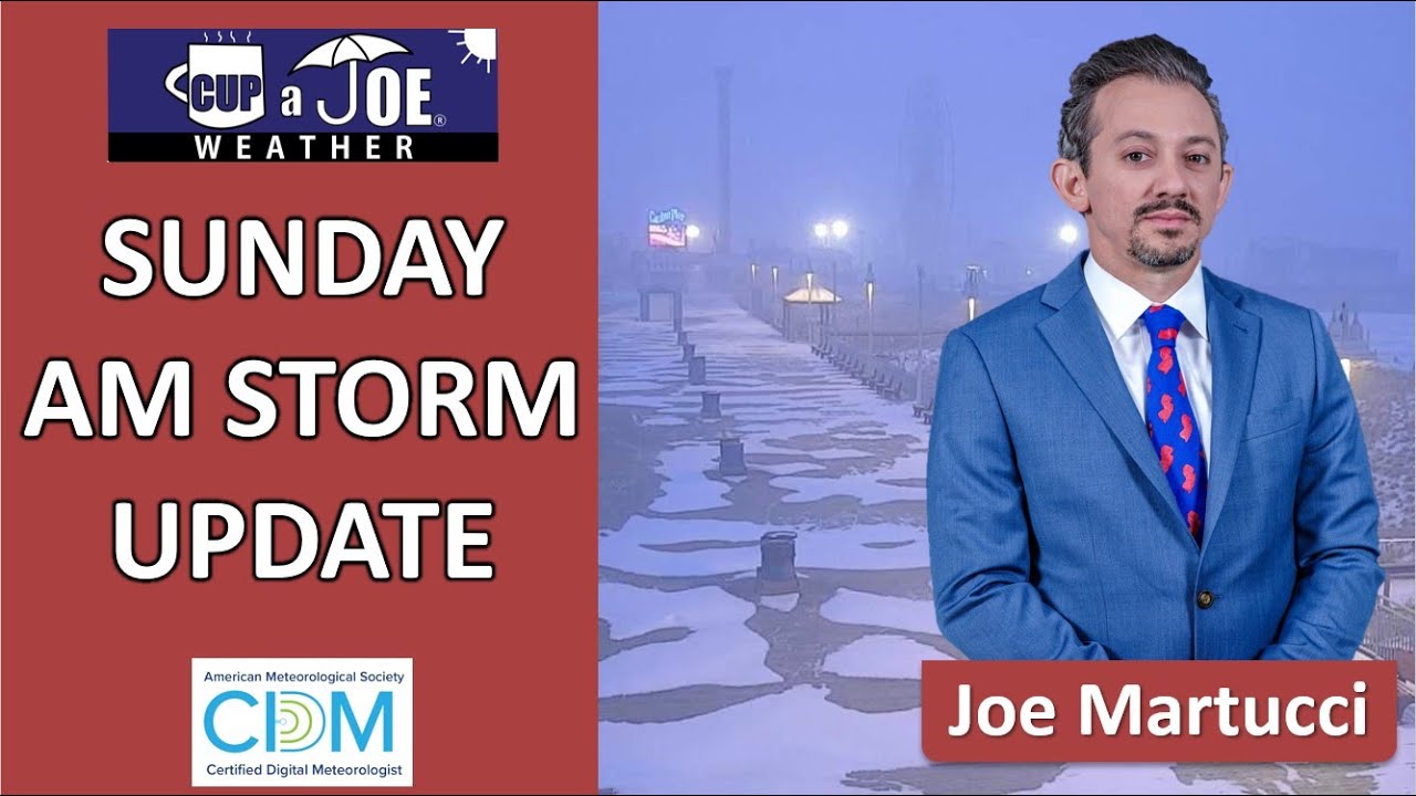 ️NJ's winter storm is here and HEAVY snow is falling | Sunday AM update ...