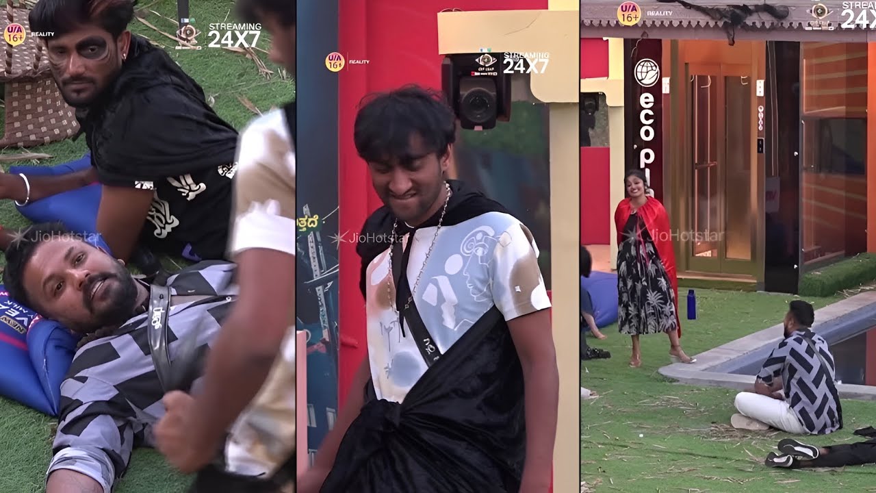 ಗಿಲ್ಲಿ ಬುಕ್ ನಲ್ಲಿ ಇಲ್ವಂತೆ ಲವ್ ರೋಮ್ಯಾನ್ಸ್🙈ಫುಲ್ ರೌಡಿಸಂ ಅಂತೆ😅ರಜತ್ ಸ್ಪಂದನ ಕಾವ್ಯ biggboss kannada12 Promo