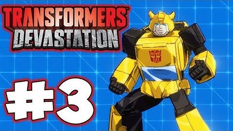 Transformers Devastation Gameplay Part 3- Bumblebee Wins The Fight Despite His Size