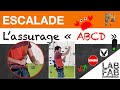 Escalade  lassurage  technique abcd