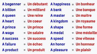 80 Mots très Utiles en Anglais * 80 Very Useful words in English screenshot 4