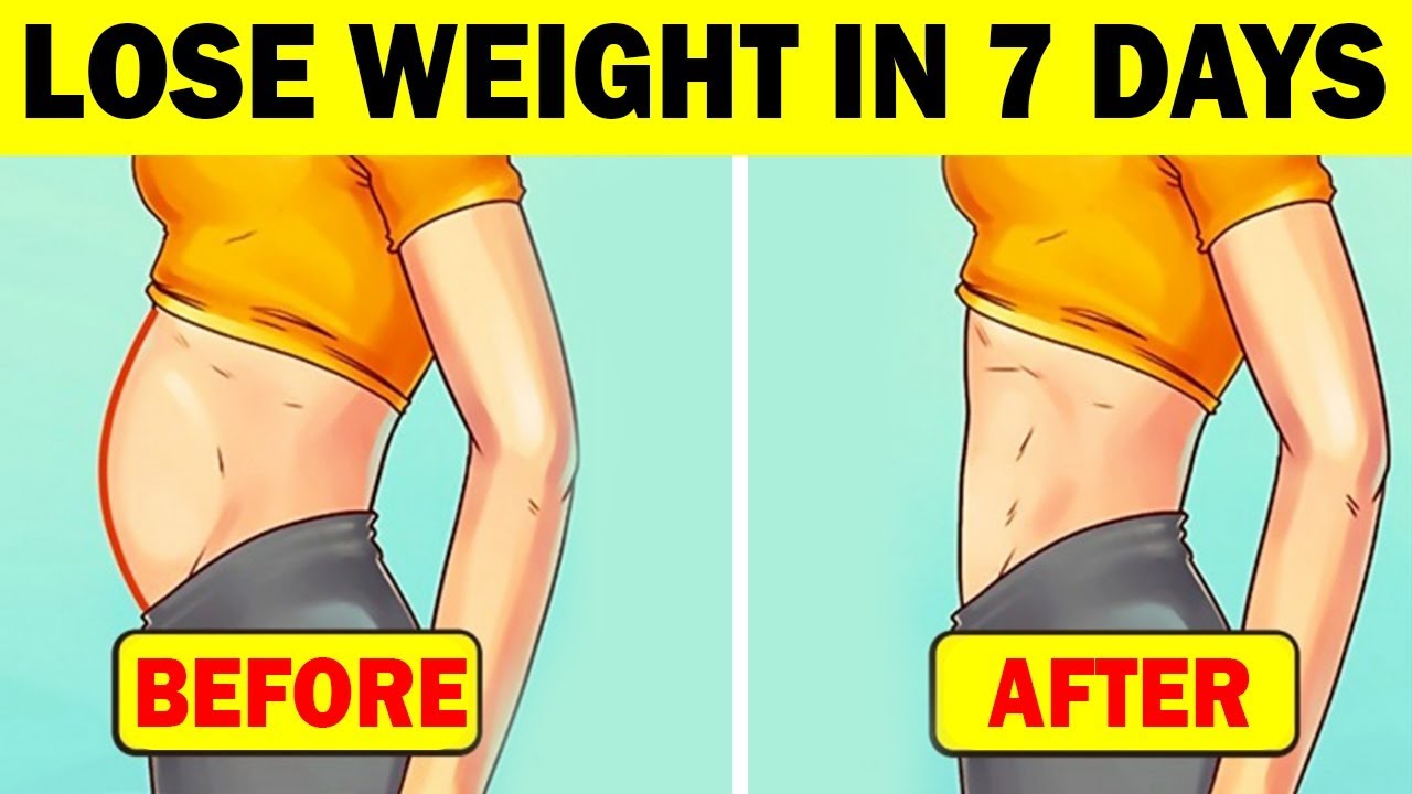 10 Tips to Lose Weight in Just 1 Week - YouTube