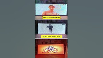 “High Refresh Rate P4 LED Wall – Perfect Display for Showrooms & Events!” Alankrit Technologies #led