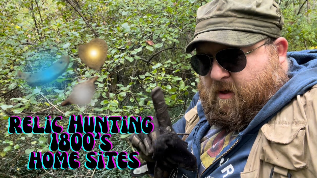 Relic Hunting 19th Century Cellar Holes with Garret AT-Pro, Metal ...