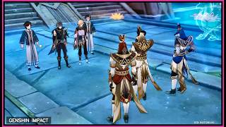 Research's Arrive & Meet With Kings | Alhaitham & Kaveh | Act IX | Genshin Impact Ver 6.6 Cutscene