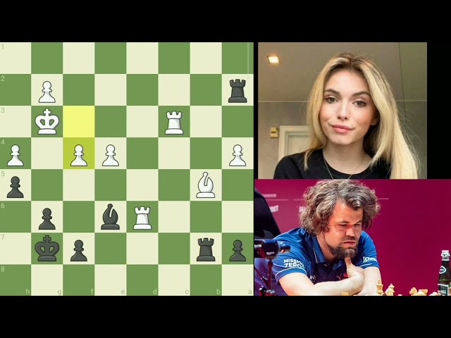 Anna Cramling on X: I'm live covering the Magnus Carlsen