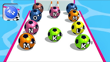 A-Z RUN🏃‍♀️ - All Levels Gameplay Walkthrough Android, iOS NEW UPDATE