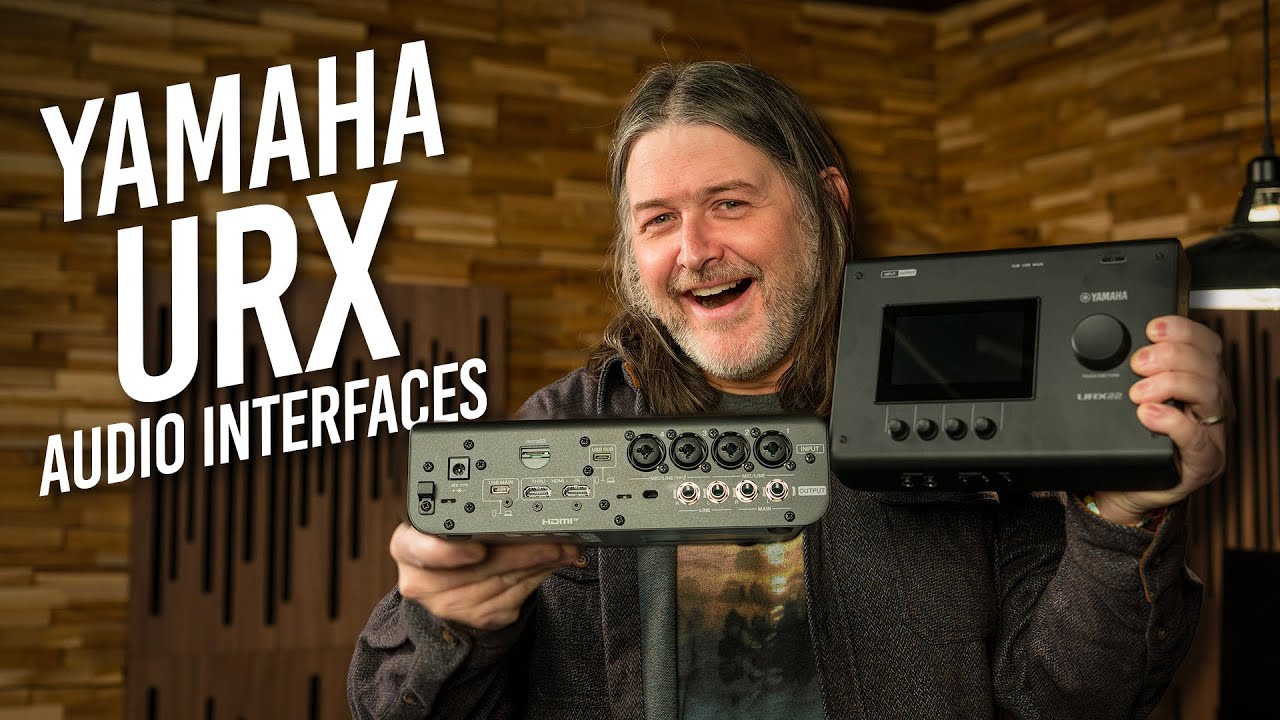 Обновите свой аудиоинтерфейс для начинающих с помощью Yamaha URX.